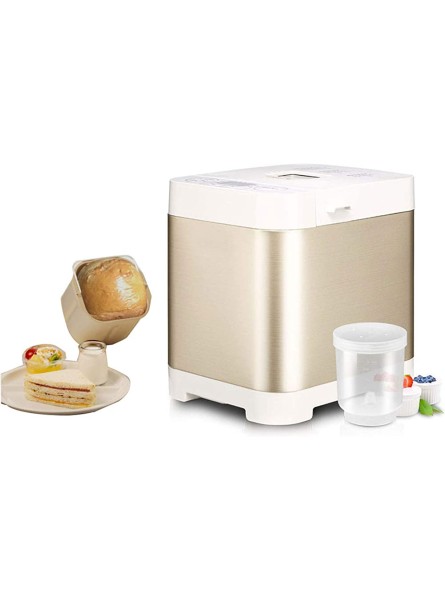 Automatic Digital Bread Maker Machine Homemade Breadmakers with 18 Automatic Programs 13 Hours Delay Timer 1 Hour Keep Warm 3 Loaf Sizes & 3 Colors 450W - DLAR06T7