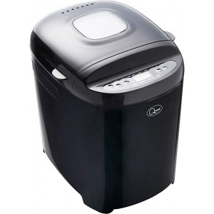 Quest 34049 Bread Maker 11 Settings 900g Capacity Delay Timer Keep Warm and Memory Functions Recipes and Accessories Included Black Colour - DACWUA56