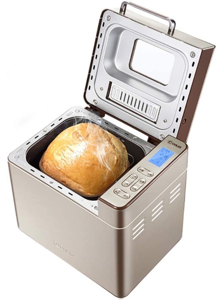 YAOJP Automatic Programmable Bread Machine Home Intelligent Breadmaker Multi-Function Automatic Dough Kneading Bread Roaster 25 Programs 13H Timing 1 Hour Keep Warm - RXZR9AX7