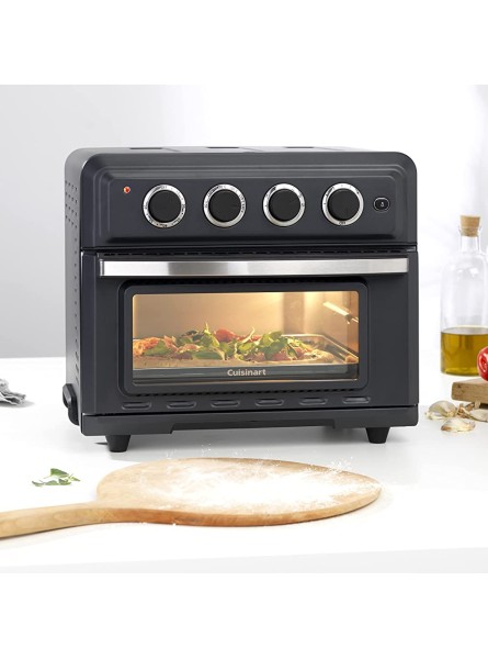 Cuisinart Air Fryer Mini Oven 7 Functions Air Fry Roast Bake Grill Toasties Toast & Keep Warm Slate Grey TOA60U - FWYTPHH2