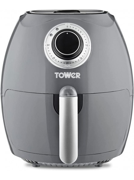 Tower T17055GRY Air Fryer Oven with Rapid Air Circulation and 30 Min Timer 3.2 Litre Grey - FNWB97J1