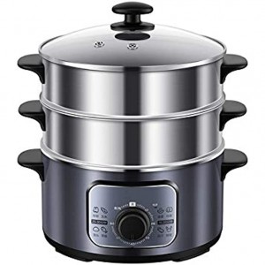 Household Three-Layer Electric Steaming Pot Automatic Food Steamer Electric Steam Steam Cooker Food Warmer - CMZRA5SN