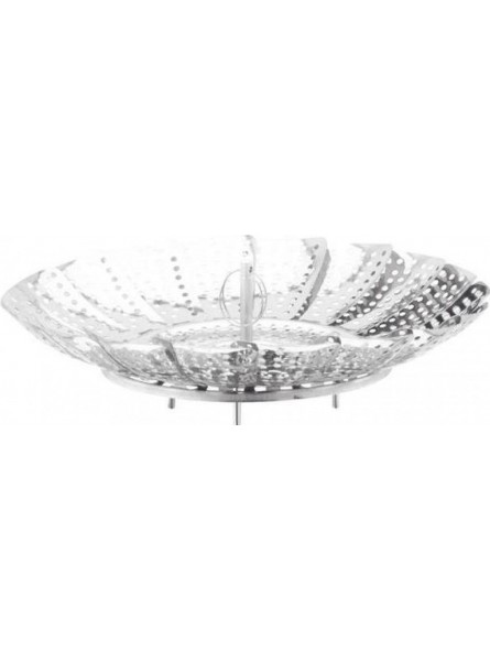 Judge H026 Stainless Steel Basket Steamer on Legs 14cm-24cm Gift Boxed 25 Year Guarantee - HBWQ47JB