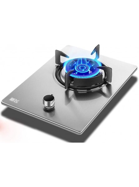 HJJ 4.5KW Gas Stove,Benchtop Embedded Single Cooker,with Flameout Protection,black Tempered Glass Panel，Suitable For Home Kitchen [Energy Class A] Color : 4.5kw Size : Liquefied gas - MJFK5GRP