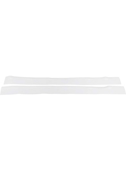 lyrlody 2 pcs Silicone Kitchen Stove Filler Covers Sealing Strip for Gaps Between Cooking Countertops and Other Furniture Gas Stove Side Protection25pouces-White - RJVMFHXG