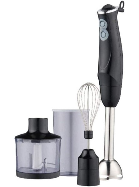 Immersion Blender Handheld 2-Speed Electric Hand Mixer with Food Processor Chopper Egg Whisk BPA-Free One Button Operation Stick Mixer 450W - UTZRE90I