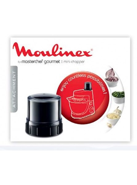 Moulinex XF635BB1 Mini Chopper Accessory for Masterchef Gourmet Food Processor - WOFENRO1