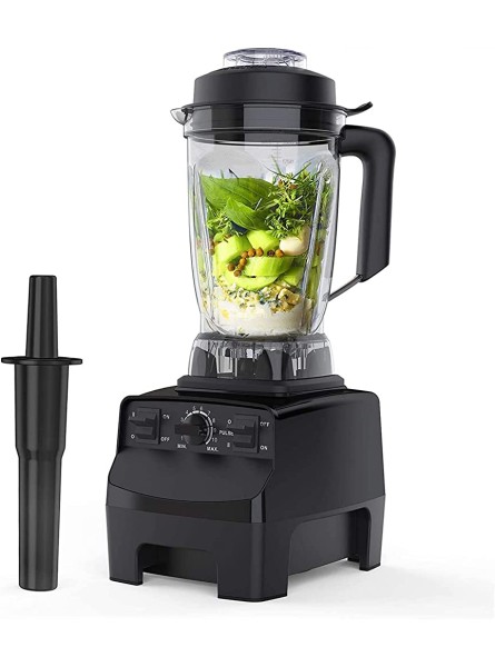 WANXIAO Healthy Professional Blender for Kitchen 2000W High Speed Power Smoothie Maker 10-Speed for Crushing Ice Frozen Desserts Nut Butters Baby Food Shakes Soup - WSVJNQ37
