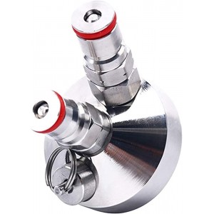 Ball Lock Mini Keg Faucet Dispenser Suitable for Mini Beer Kegs Stainless Steel Dispensers Home Brew 3.6L 5L 10L Beer Tools. - NTCTP9B3
