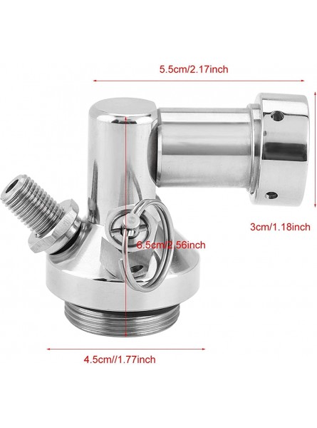 Beer Spear Stainless Steel Beer Spear Mini Keg Dispenser Quick Fitting Connector Home Brew Marking Tool - BAGPY3Q1