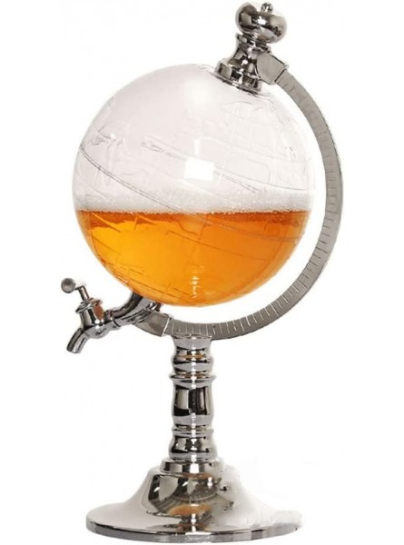 JTRHD Beer Beverage Tower 1.5L Spherical Beer Dispenser Beer Machine Plastic Keg Mini Beverage Machine Easy To Use and Clean Color : Picture color Size : 13.7x13.7x33.5cm - ODWLN799