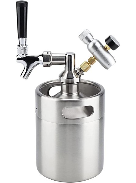MKIOPNM Wine barrel Mini beer keg with carbonator cover faucet keg beer keg equipment household brewing dispenser system Barrel dispenser - MYTIS1V9