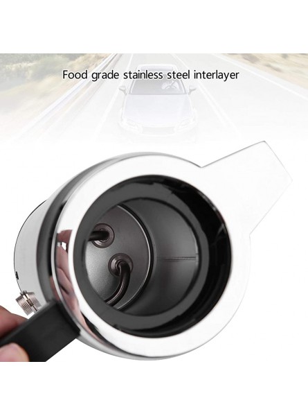 12V 1200ML Electric Car Kettle ，Car Kettle Travel Heater Water Bottle Large Capacity Tea Coffee Milk Car Boiler Compatible with Camping Boat 24V - YFBUOUMN