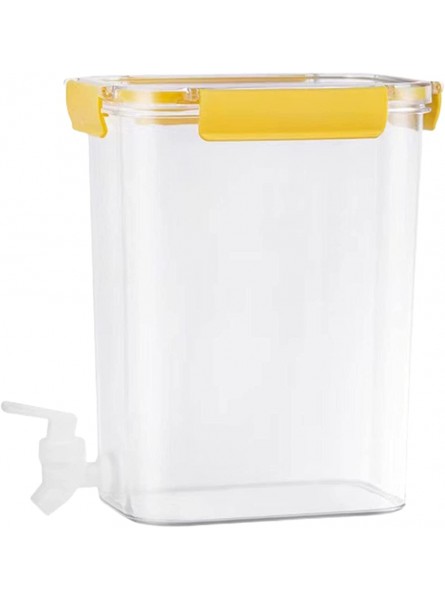 Cold Kettle with Faucet Large Capacity Cold Water Pitcher Iced Lemonade Juice Containers with Lids for Fridge or Parties 0.92 gallon 1.18gallon. - DJWGU1TK
