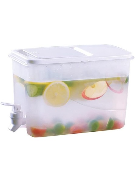 N A 4L Kettle with Faucet Fruit Teapot Cold Kettle Refrigerator Container Beverage Appliance Beverage Dispenser Color : A Size : 16.6 * 13.7 * 28 cm - KYJBSBF4