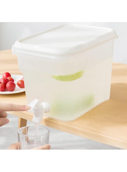 Rurbeder Fridge Kettle Drink Dispenser Leak-Proof Cold Kettle with Spigot Drink Dispenser for Water Iced Tea Lemonade 3L 5L - WRBB6KG0