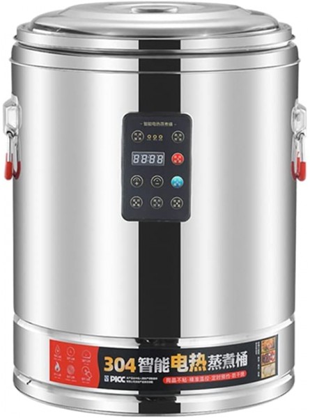 Stainless Steel Boiling Bucket Hot Water Dispenser Electric Instant Coffee for Buffets Parties with Tap Adjustable Temperature Boiling Bucket,D,70L B 30L - PLZF1XKQ
