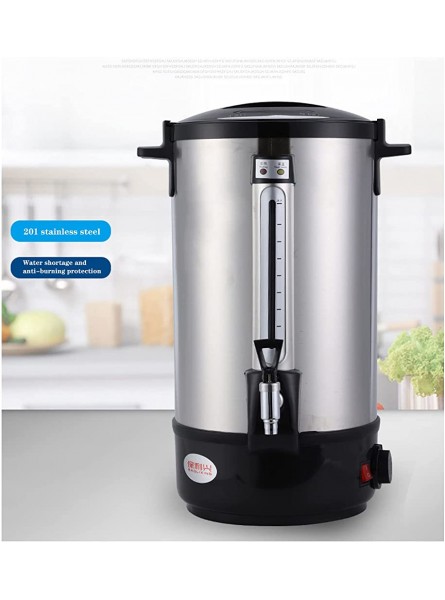 Stainless Steel Catering Hot Water Tea Urn Instant Water Heater Boiler and Dispenser for Home Office Double Wall Insulated 20 L - GUUE0FV2