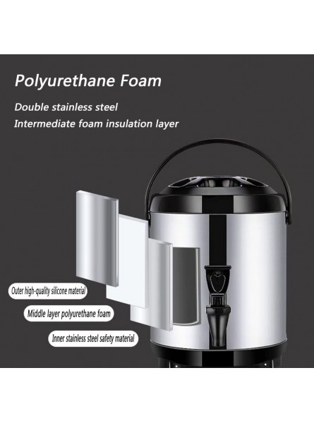 Urn Boiler Hot And Cold Water Dispenser With Faucet Tea Hot Water Bottle Insulated Beverage Dispenser Tea Coffee Dispenser for Home Office Commercial Size : 6L - RUMDPEQ3