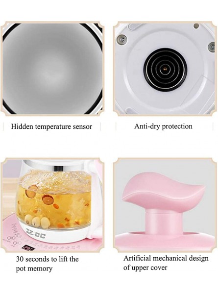 AYCPG Electric Kettle Glass Health Pot Multi-Function Boiling Water teapot Smart Insulation Pot Health Pot hfhdqp - KGZDYSP0