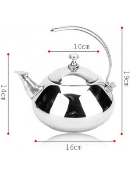 OH Tea Coffee Maker Boiler for Hot Water Stainless Steel Ty Cookware Tea Kettle,Sier Kitchen Accessories - WNMLFOME