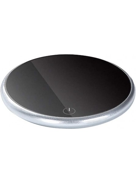 Silver Thermostat Coaster- Coffee Heating Mat 55 Degree Thermostat 15W Can Be Used in The Dormitory - STGS5F4E