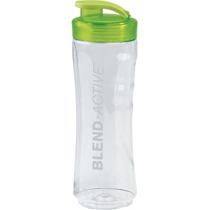 Breville VBL106 Blend Active Bottle | 0.6 L | Clear Smoothie Bottle | Green Lid - HJOPPMVG