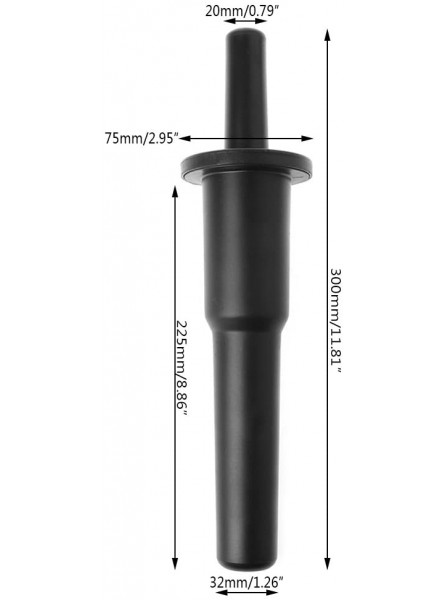 illombo Blender Tamper Accelerator Plastic Stick Plunger Replacement For Vitamix Mixer - XXVF1X01