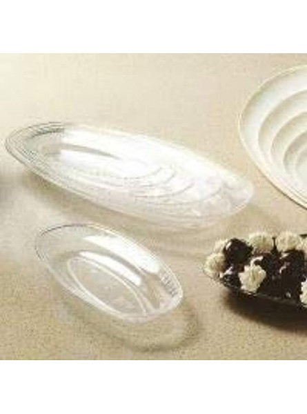 Oval Trays 3*Size Pack 10 Pieces 5738 gp plast Tray for Tiramisu' - CIYJ5BOD