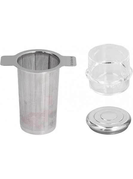 Stainless Steel Tea Strainer Detachable Blender Measuring Cup Lid Environmentally Friendly Easy to Clean for Kitchen - HFRLTKOD