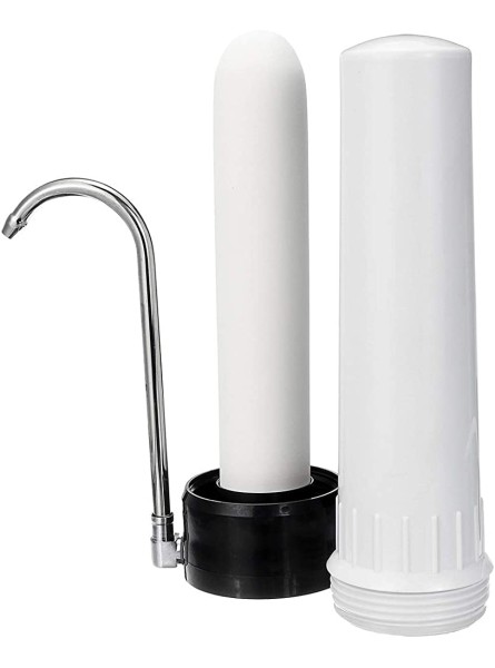 LiuliuBull W Water filter Water Purifier Single Filter Water Purifier Ceramic Combined Carbon Water Treatment for Home Kitchen Faucet Color : White Size : XLager - BJGIHMA8