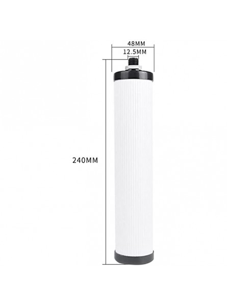 LIZONGFQ Household Water Purifier Filter Elements 9-Inch T33 Rear Activated Carbon Filter Elements Water Purifier Accessories Color : As shown - RVWOSQYV