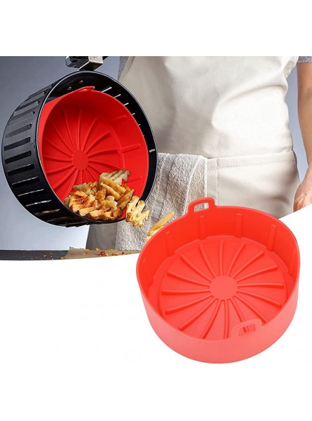 Fryer Pot Silicone Fryer Basket Silicone Practical Stable for Fryer for Rice Cooker for Microwave Oven for - OVRCMQF4