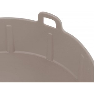 Tenpac Air Frying Pot Liner Health Grill Pan Bread Cake Mat for Kitchen Home UseBrown - KEJJ1MT1