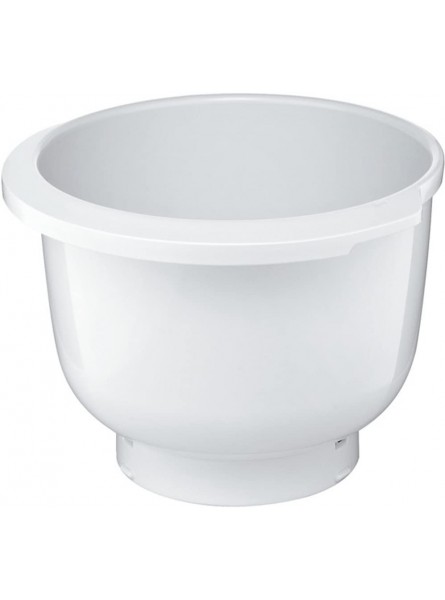 Bosch MUZ5KR1 Plastic Mixing Bowl for Bosch Food Processor MUM5 Individual 1 Pack white - KAHC422U