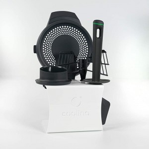 coolina Premium accessory holder suitable for original accessories from Thermomix suitable for Thermomix TM6. - QWGA1914