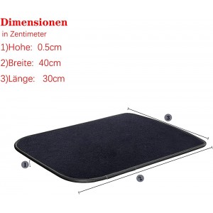 LiangMai Sliding Board for Monsieur Cuisine Connect MCC Accessories for Food Processor Black Slip Pad Glider Underlay Kitchen Worktop Protection Accessories - EJPJYG1Q