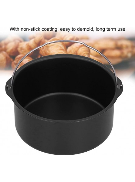 01 02 015 Air Fryers Accessories Easy To Demould Non‑stick Surface Cake Barrel High Hardness for Electric Fryer for Steamers7 inches - ZTGV6VER