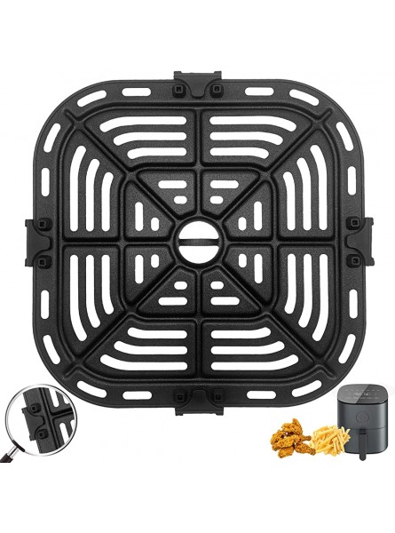 Air Fryer Replacement Grill Pan Fit for COSORI Air Fryer 5 QT Air Fryer Rack Replacement Parts Accessories Grill Plate Crisper Plate Tray Non-Stick Dishwasher Safe - QIAZ6BJ9