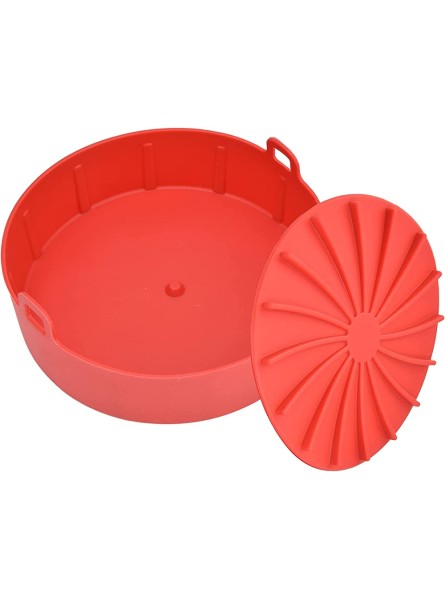 Fryer Basket Electric Fryer Accessory More Than 7.5in Fryer Silicone Pot for for Microwave Oven - UEZH2AMN