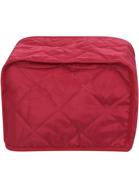 Appliance Cover 11x8.1x8.1 in Toaster Dust Cover Easy Cleaning Washable for Two Slices Bread Machine for Kitchen AppliancesWine red 28 * 20.5 * 20.5cm - KNPR5RM5