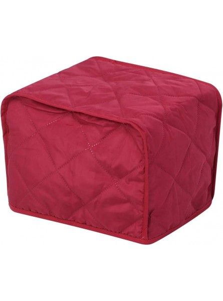 Toaster Dust Cover Appliance Cover Dust Protection Washable 11x8.1x8.1 in for Kitchen Appliances for Two Slices Bread MachineWine red 28 * 20.5 * 20.5cm - MDRHO4PE