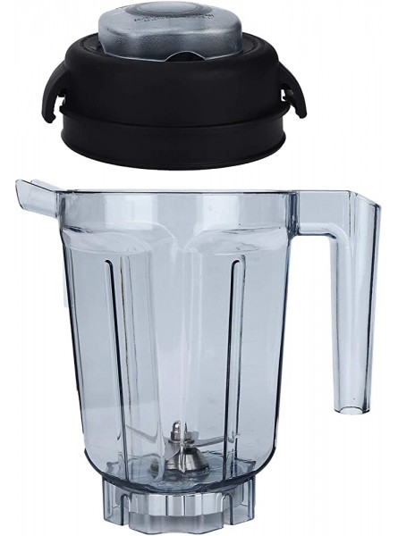 Transparent Food Blender Container with Blade Lid Replacement Accessories Fit for Vitamix Container 32oz for Waffles Muffin Mix Crepes - TXEFNV2N