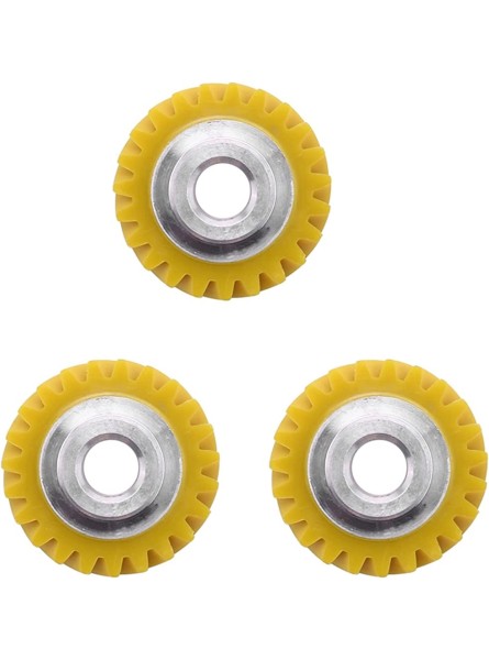3X W10112253 Mixer Worm Gear Replacement Part Perfectly Silver+Beige Fit for KitchenAid Mixers-Replaces 4162897 4169830 AP4295669 - RUSCKAA2