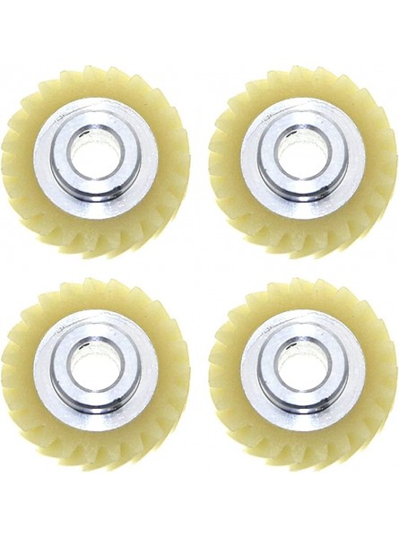 Blender Replacement Parts W10112253 Worm Gear Replacement Compatible with Whirlpool Kitchen Mixer Part Replaces 4162897 AP4295669 Kitchen Tools 4Pcs Juicer Replacement Parts - SGPJPPN3