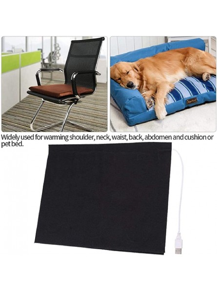 1pc Electric Cloth 23 * 29cm 5 V USB Electric Cloth Heating Element Used for Clothes seat pet Heater 35 ℃-50 ℃ - QLQK5U6X