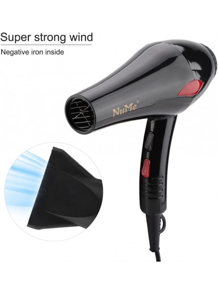 Wxlxj Hot Cold Wind Hair Dryer Hair Dryer For Hair Styling,Negative Ionic Hair Dryer Blower Hot Cold Wind Hair Dryer 1800 Watt For Hair Styling 110V - LGUDXI24