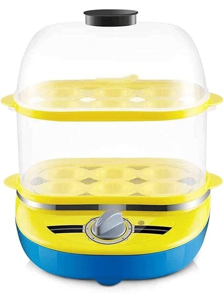 Pictetw Double Tier Egg Cooker Boiler Rapid Maker Meal Prep for Week Family Sized Meals: Up To 12 Large Boiled Eggs Poaching - XBCF245F