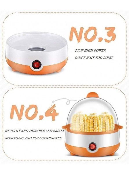Samnuerly Multi Function Rapid Electric Egg Cooker Fast Egg Boiler Steamer Automatic Shut Off - RPXQO0O8