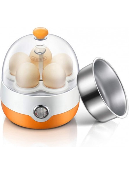 TUTU Egg Boiler Poacher Electric Cooker with Steamer Attachment for Perfect Soft and Hard Boiled Eggs - UBUZ749R